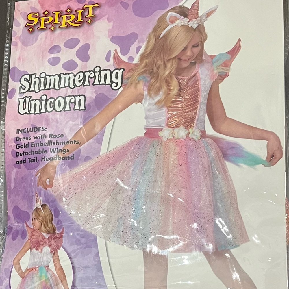 Shimmering Unicorn Kids Medium 8-10